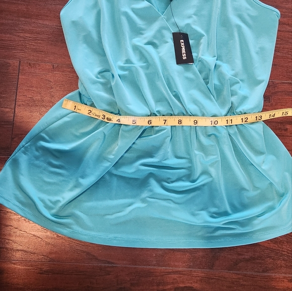 EXPRESS BLUE TANK TOP 💙 - Picture 7 of 7